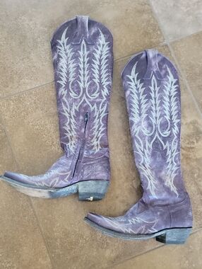 Old Gringo 5B Mayra Bis Purple Cowboy Boots